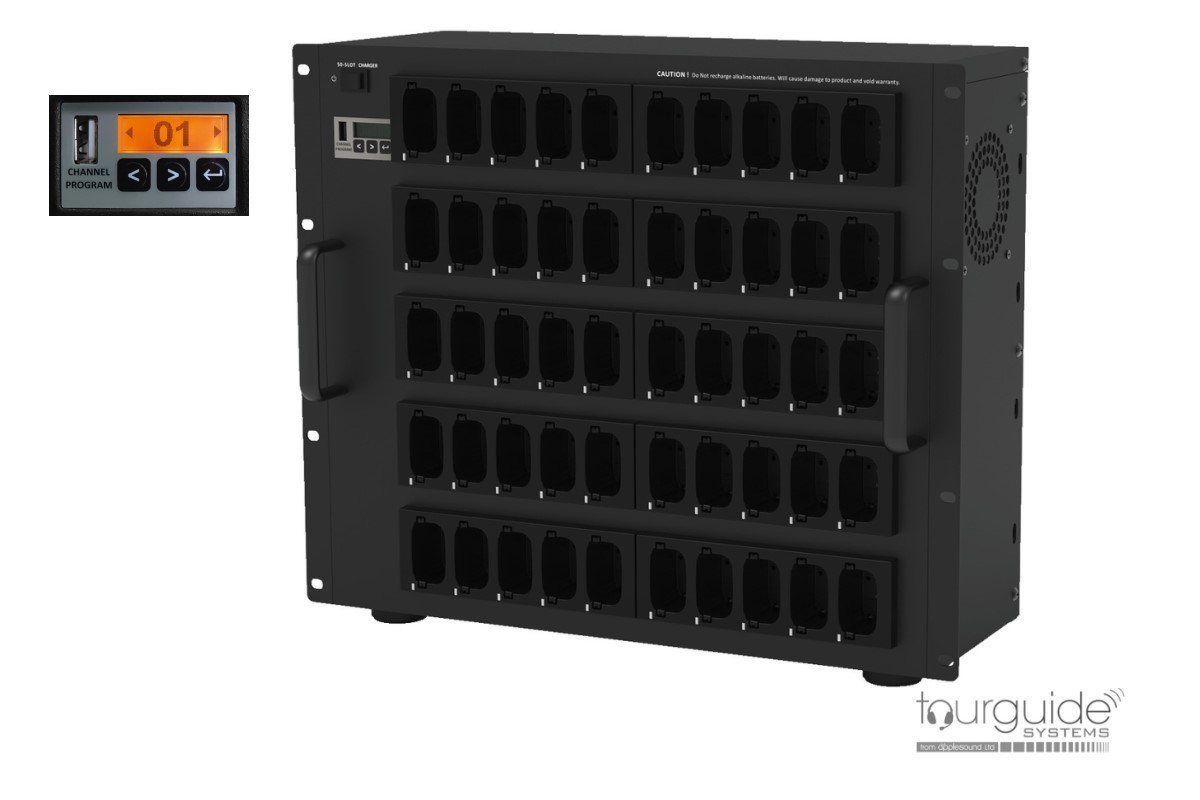 ATS-850PS 50-bay Charger for ATS-80 Devices