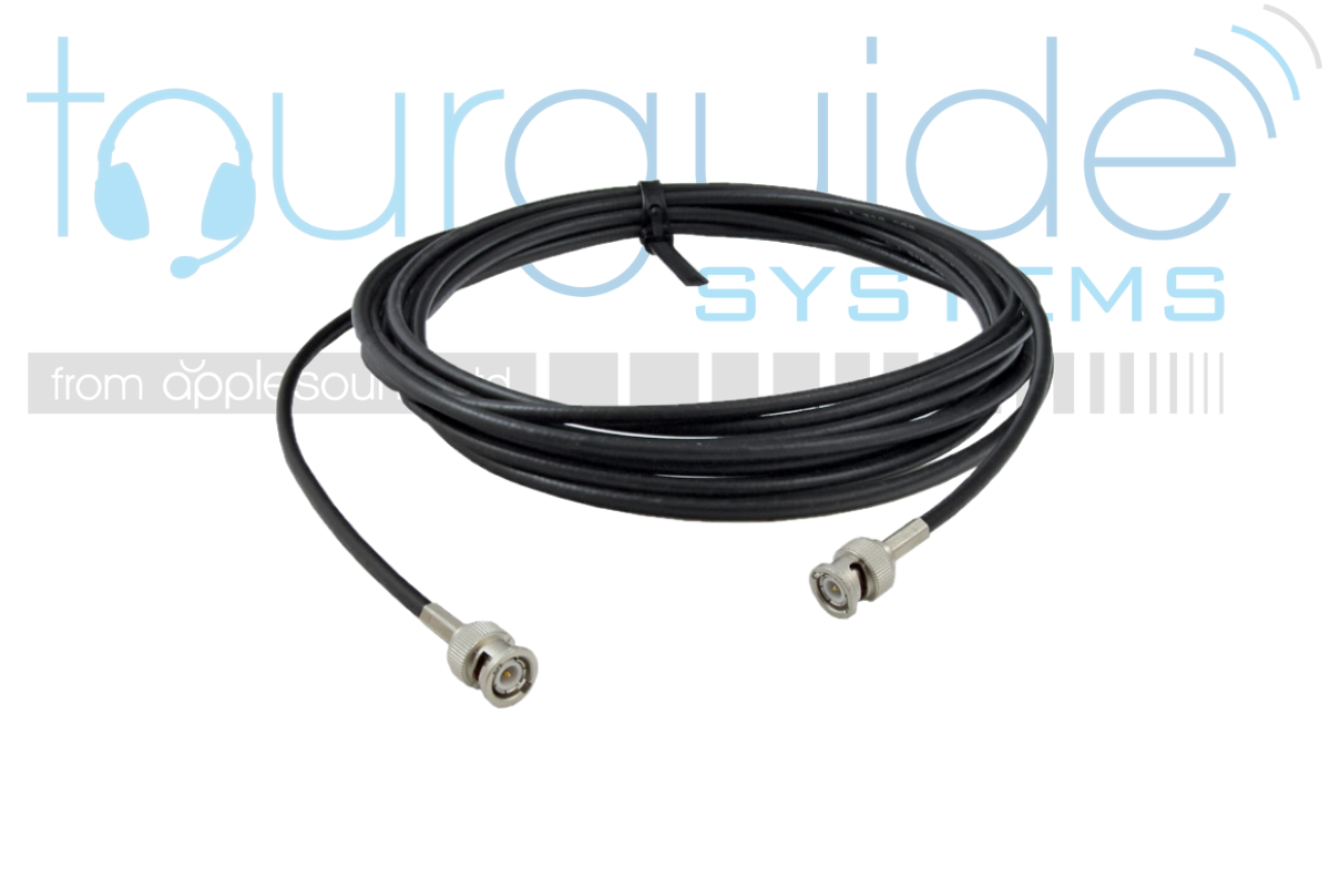 Antenna cable, 50 ohm BNC, 5m Antenna cable, 50 ohm BNC, 5m