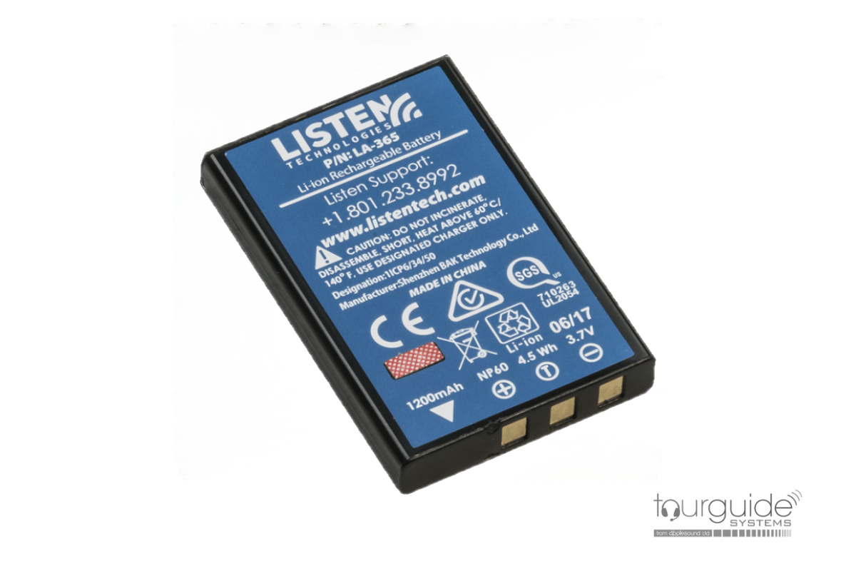 ListenTALK replacement battery LA-365