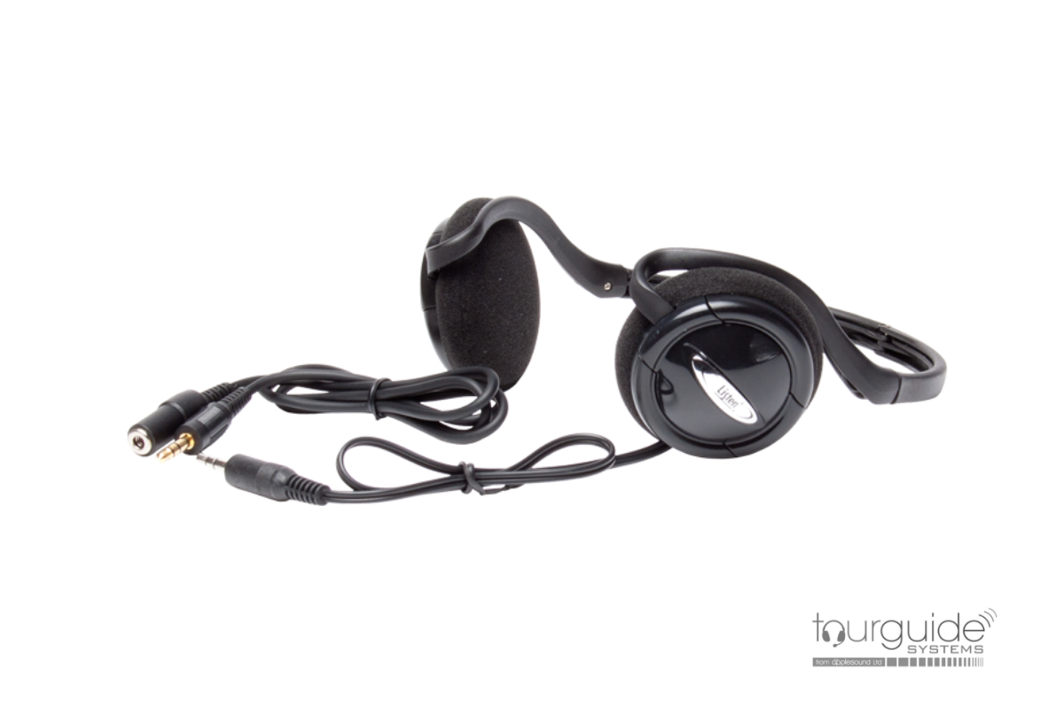 LA-403 Universal Behind-The-Head Stereo Headphones