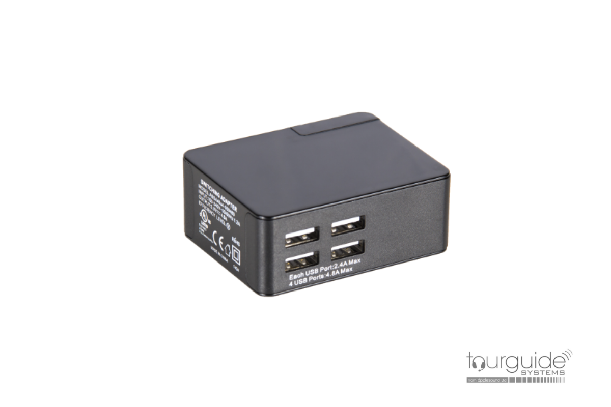 ListenTALK Docking Station 16 (LA-480) c/w PSU & IEC lead