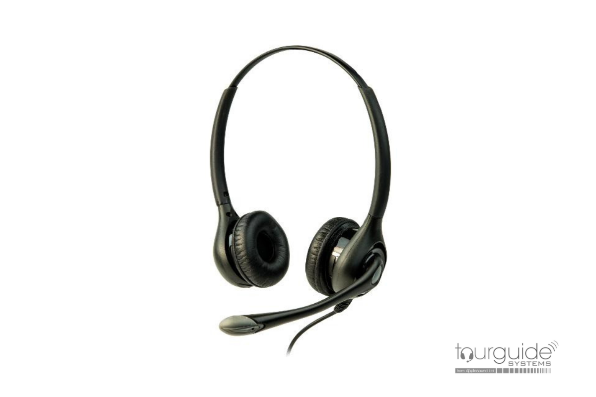 ListenTALK Headset 3 - Over Head Dual w/Boom Mic (LA-453)