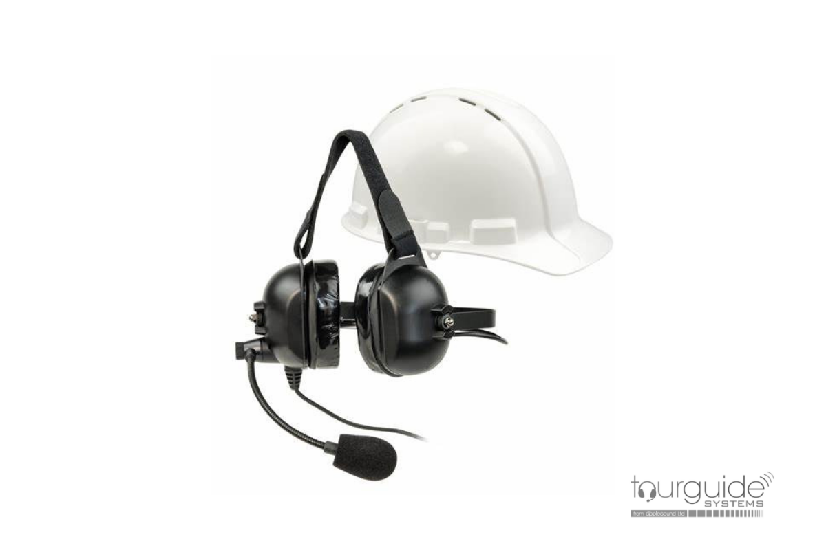 ListenTALK Headset 5 - Over Ears Industrial w/boom mic (LA-455)