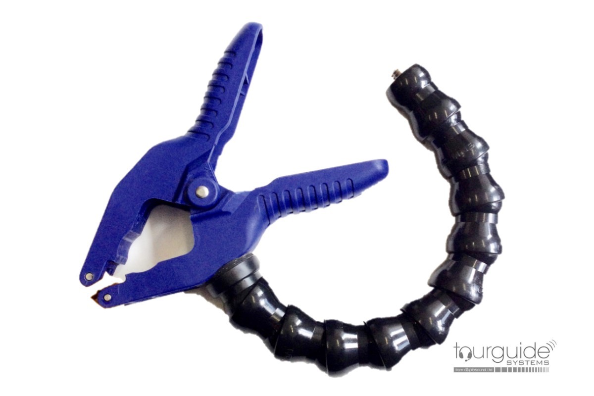 Large crocodile-jaw clamp