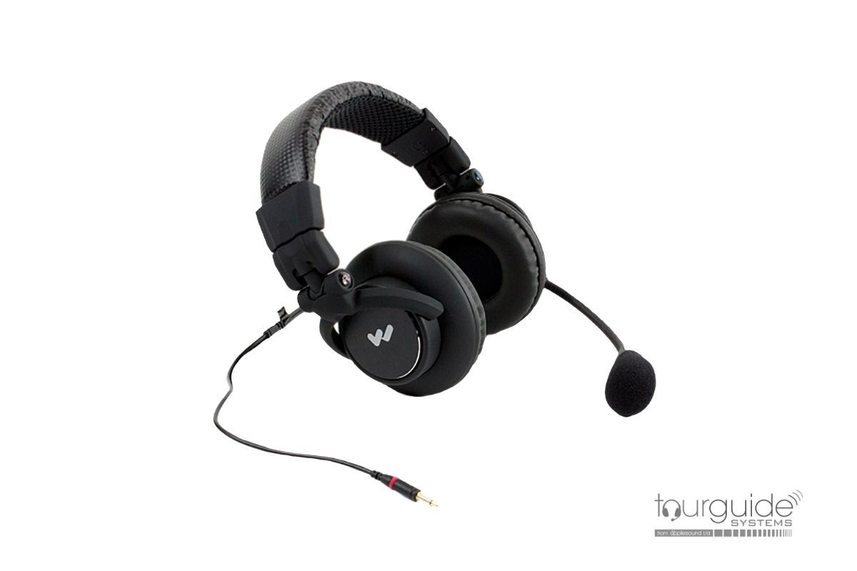 MIC 158 dual-muff headset for DLT 400