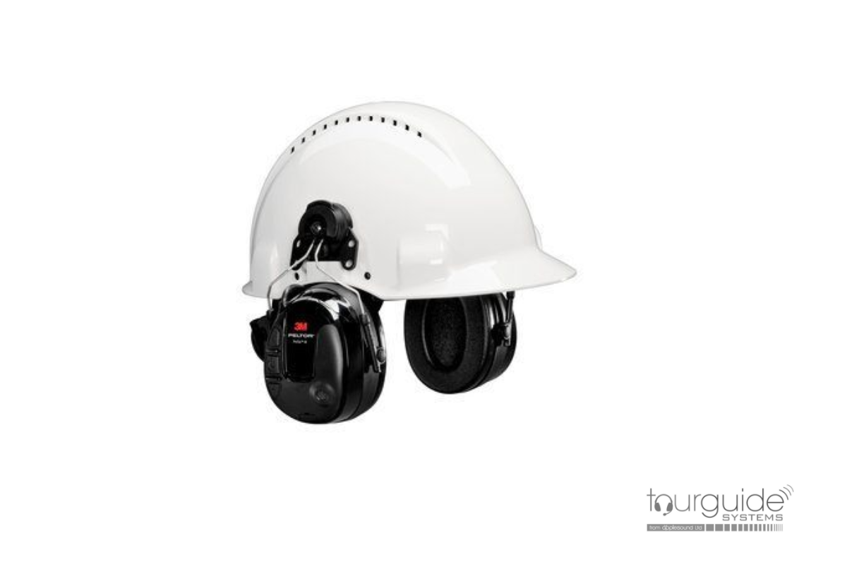 PELTOR listen-only high-attenuation active headset (helmet mount)