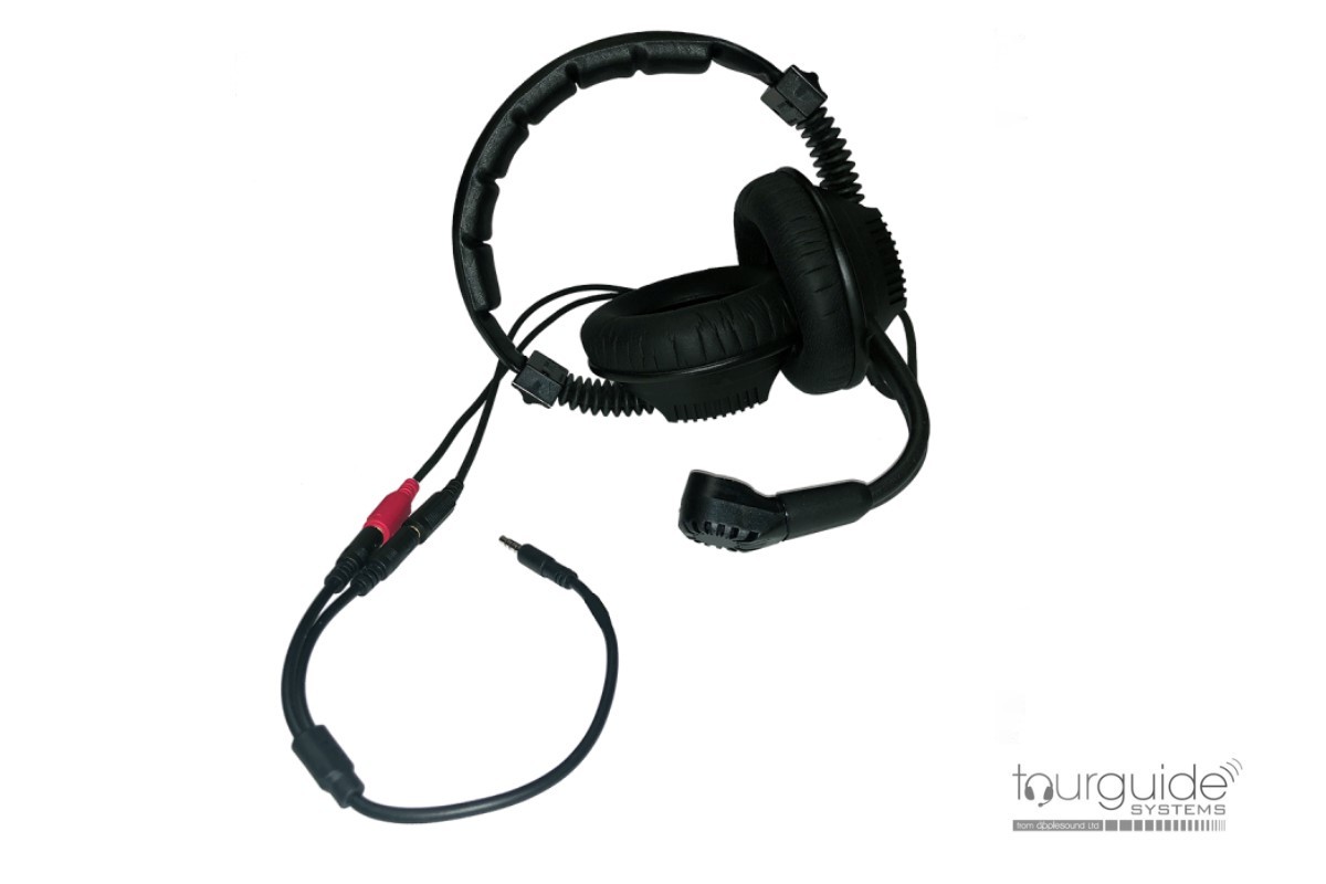 MIC 168 dual-muff headset for DLT 400