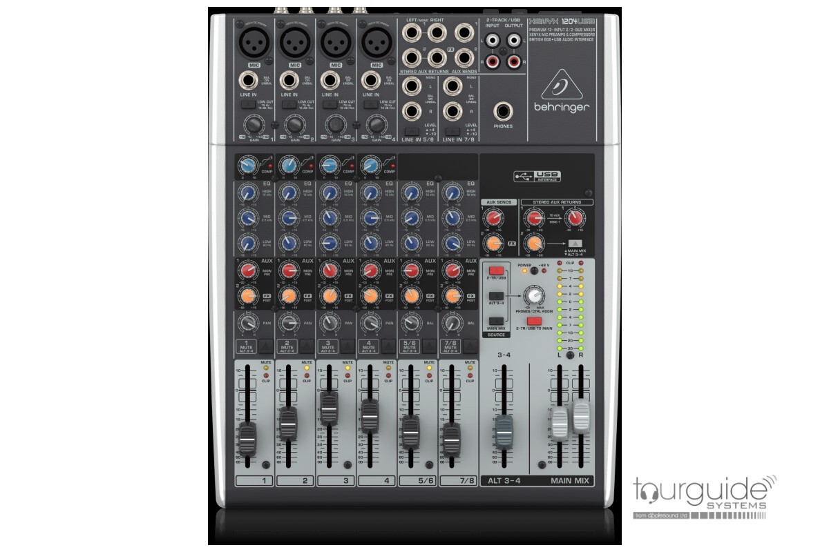 XENYX 1204USB Mini MIxer