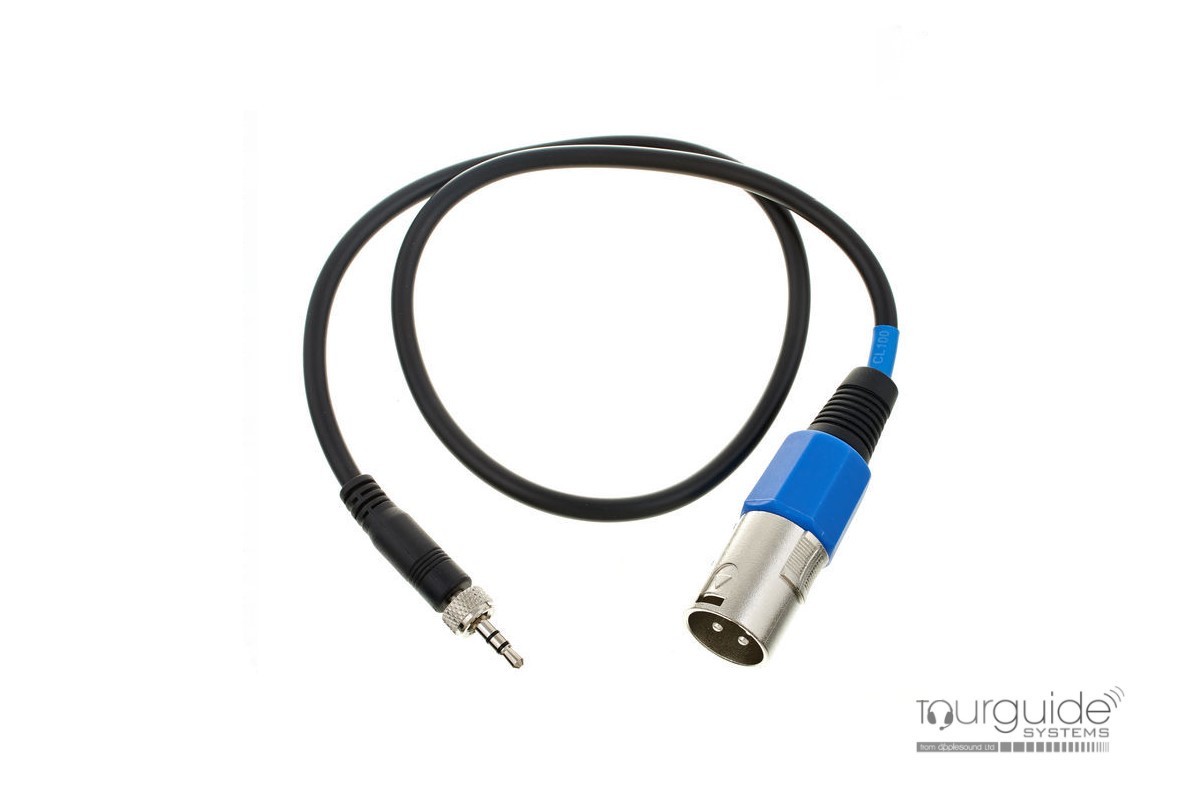 CL100 line output cable from a Sennheiser pocket receiver