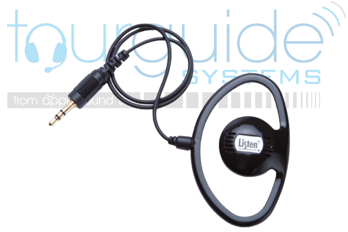 ListenTALK Receiver Basic (LKR-12), lanyard & ear-speaker