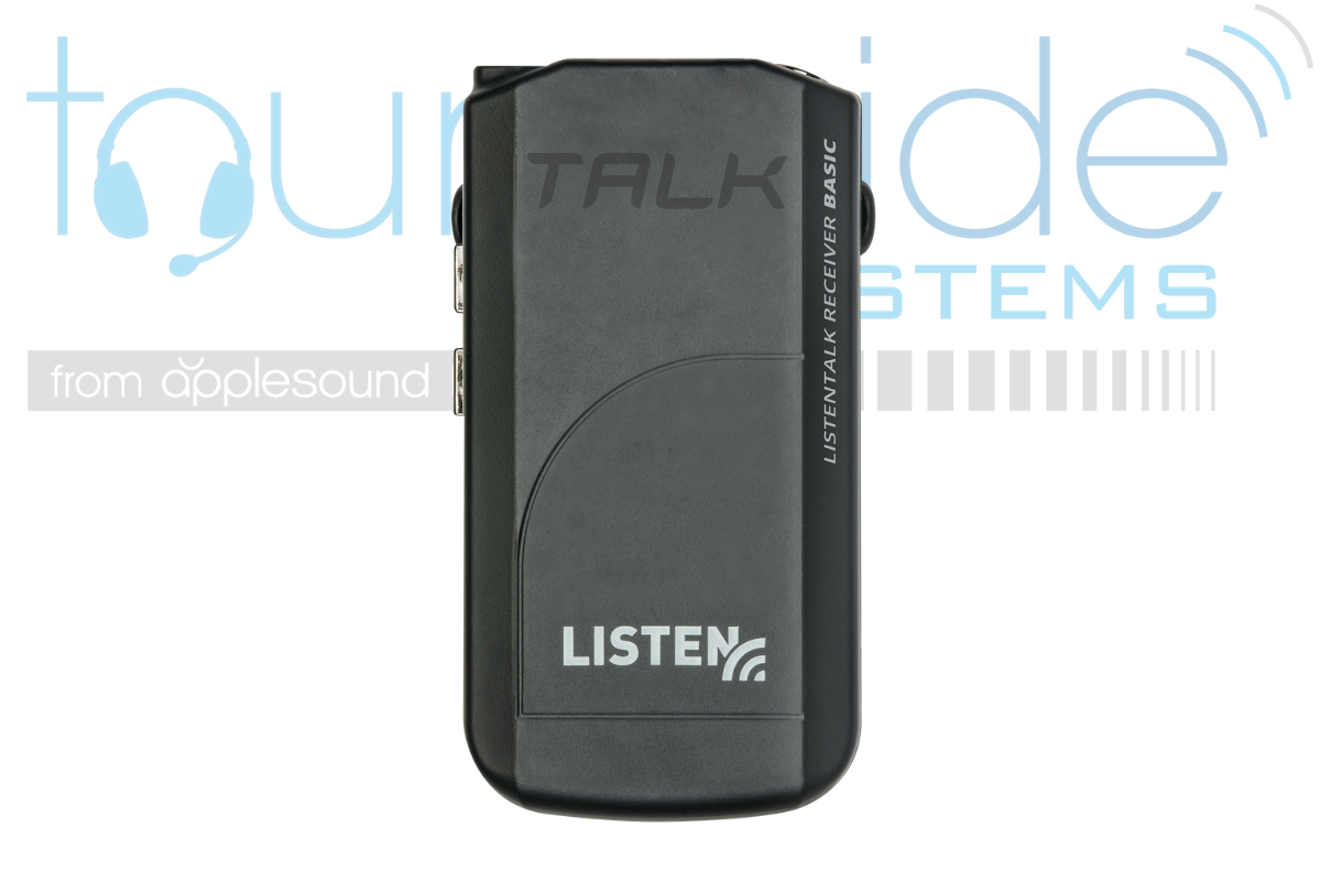 ListenTALK Receiver Pro (LKR-11), lanyard & ear-speaker